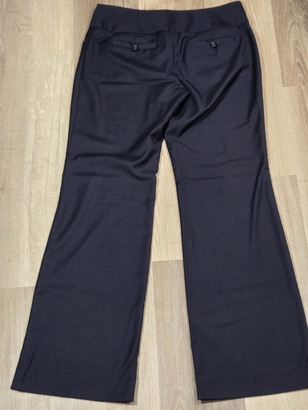 The Limited Pants Womens 8R Navy Cassidy Fit Wide-Leg Dress Work Stretch - Picture 3 of 6